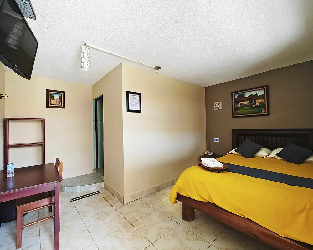 Habitación doble hotel pueblo mágico tepotzotlan mex